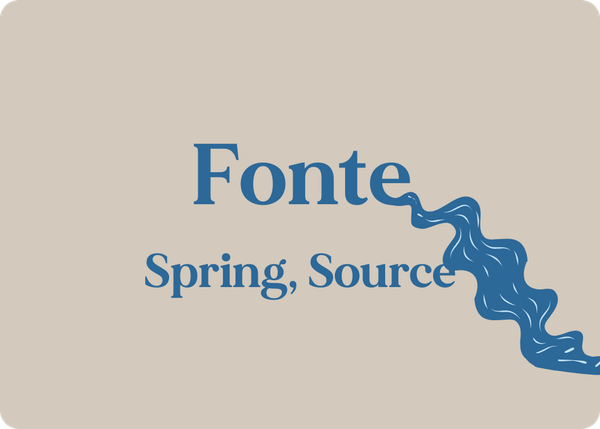 Fonte (Source, Spring)