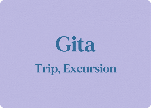 Gita (Trip, Excursion)