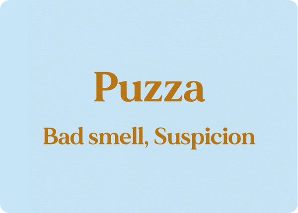 Puzza (Stink, Bad smell)