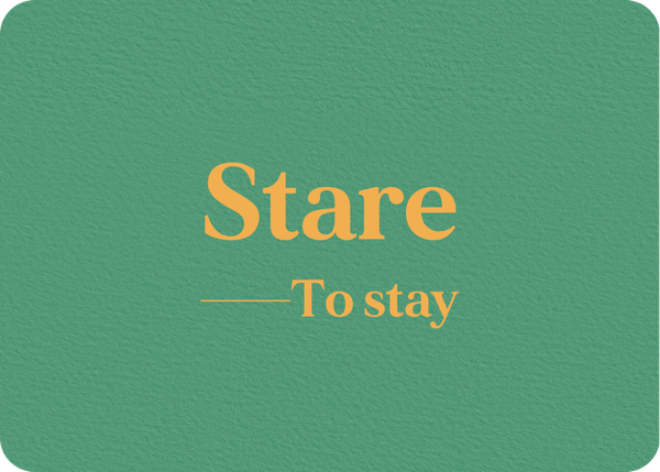 Stare: Verb Conjugation