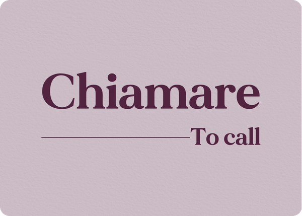 Chiamare: Verb Conjugation
