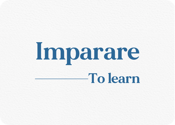 Imparare: Verb Conjugation