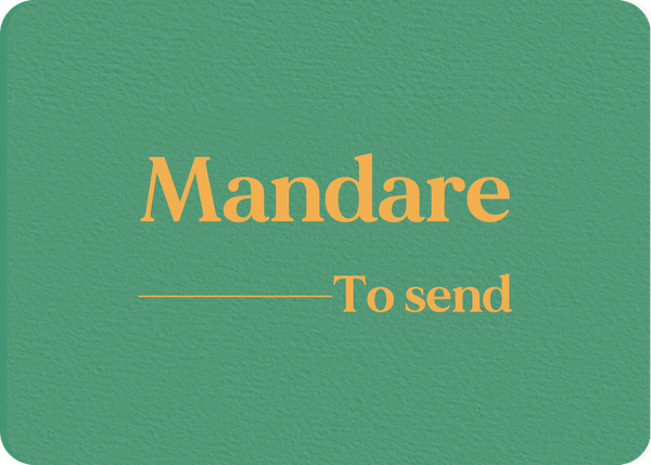 Mandare: Verb Conjugation