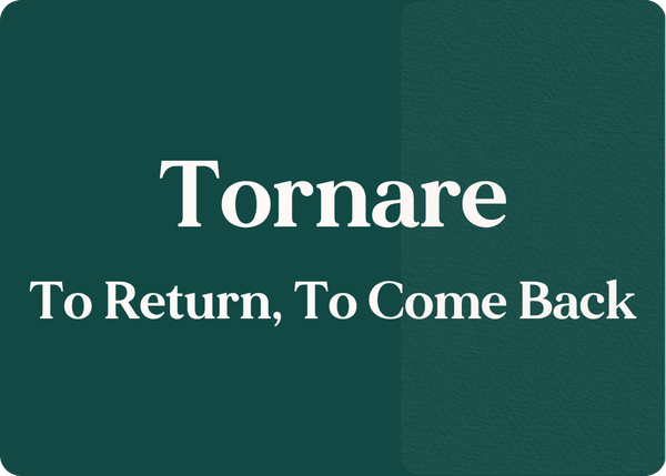 Tornare: Verb Conjugation
