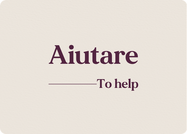 Aiutare: Verb Conjugation