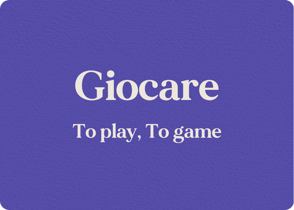 Giocare: Verb Conjugation