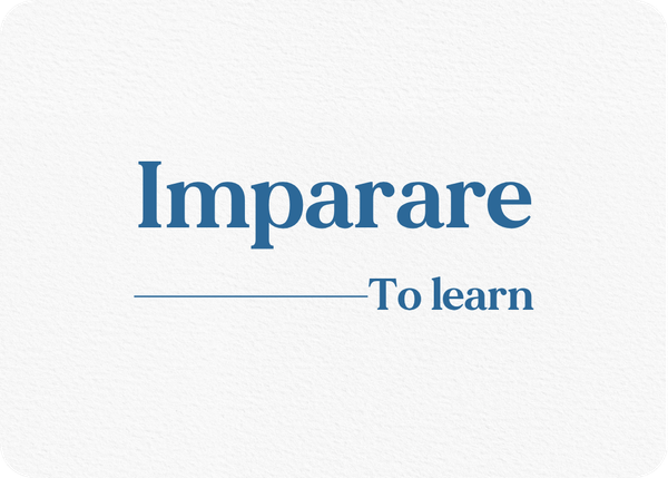 Imparare: Verb Conjugation